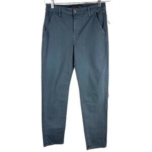 Veronica Beard NWOT Ayla Chino High Rise Women's Pants in Slate Blue Size 26 / 2